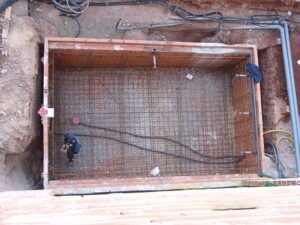 Piscina de 6 x 3 a las 10 de la mañana