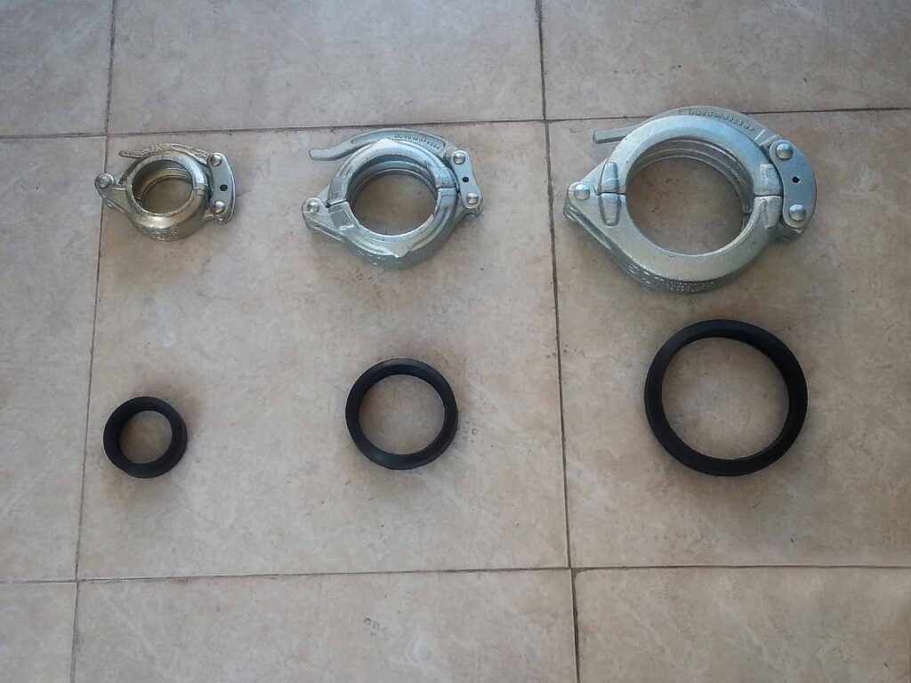 Brazaderas y gomas
